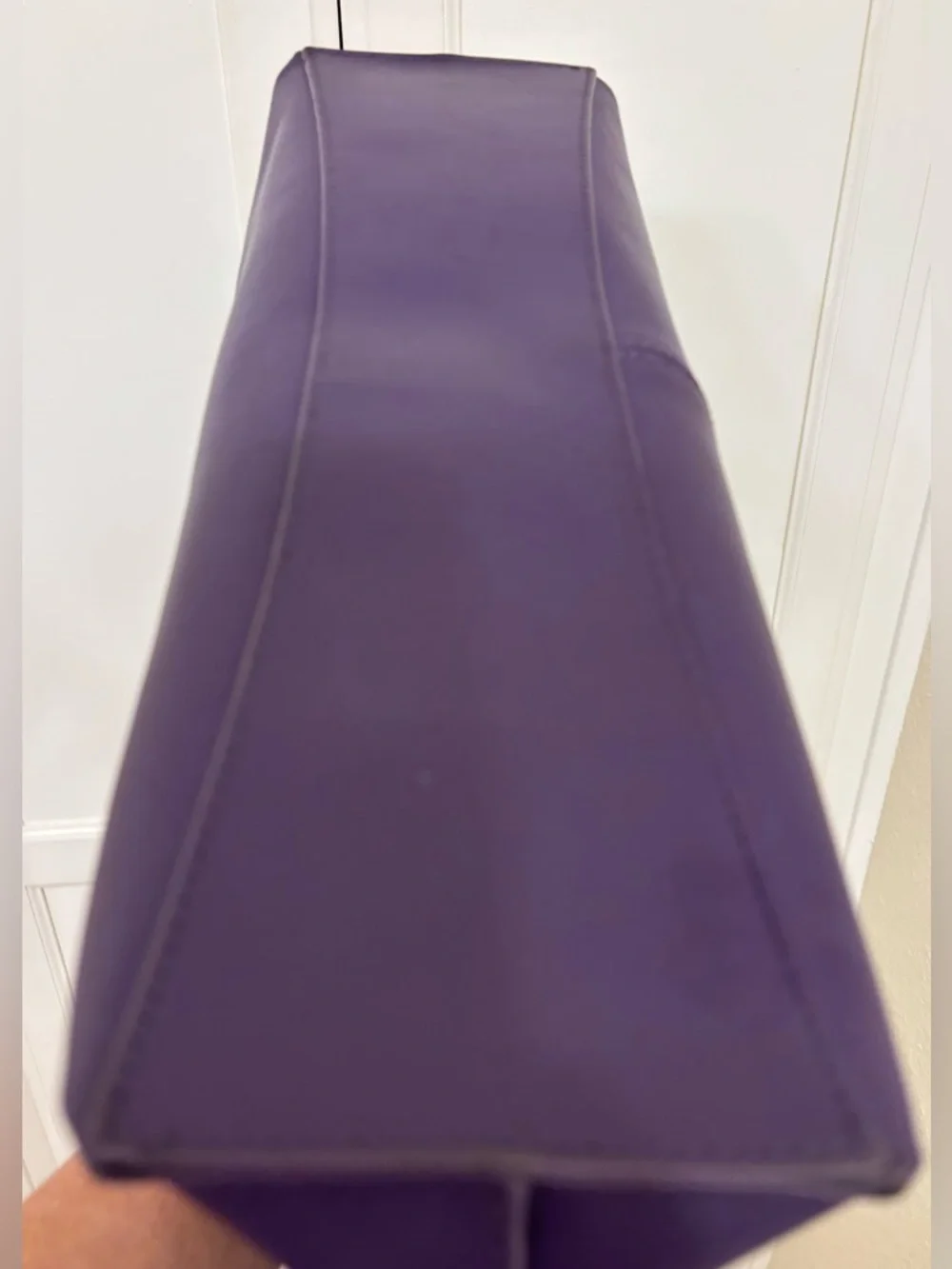 Joy Mangano purple tote - Picture 4 of 7